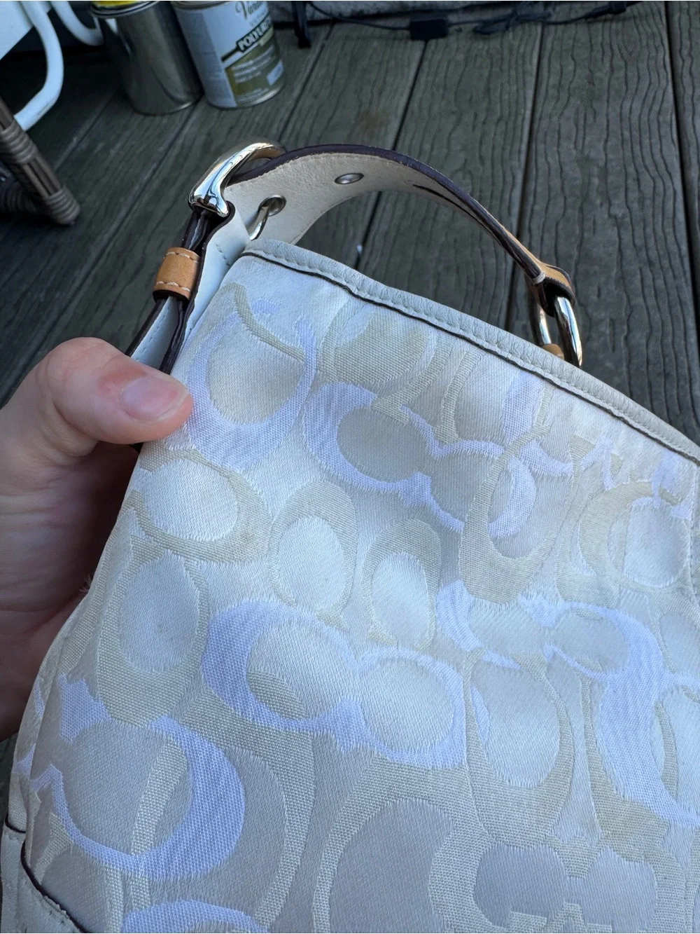 Vintage Coach Hobo Bag